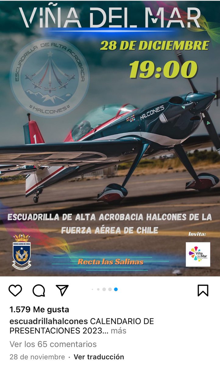 virubiom's tweet photo. @Carolinavitral @vinadelmar Toda la info de la Municipalidad dice 18.00, cuando no empezó a esa hora me metí al instagram a mirar y ellos siempre pusieron 19.00 horas https://t.co/t7kpIIqEPd