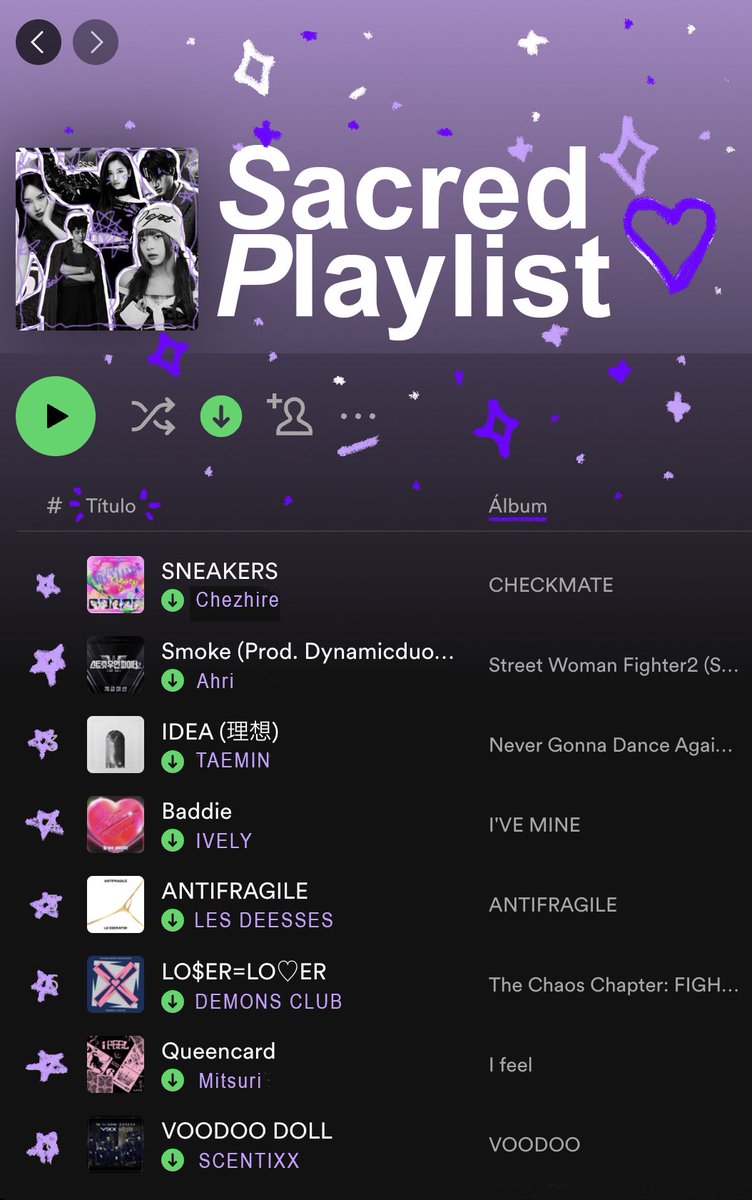 tristemente it's time to say #go͠od𝚋yᥱ𐙚ུ·𝟸𝟶𝟸𝟹 y agradecer por las grandes joyas que nos dejó con una playlist inigualable como lo es la #𓈒ྀི࣪་𝓈𝕥ärr𝚢𖤓ʼp𝕝a𝚢𝕝i𝚜t que ya se volvió el soundtrack ideal para mis días.