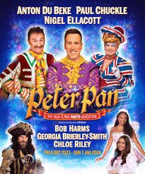 Just back from seeing #PeterPan <a href="/WokingTheatre/">New Victoria Theatre</a> - <a href="/PaulChuckle2/">Paul Chuckle</a> is a joy to watch and <a href="/TheAntonDuBeke/">Anton Du Beke</a> is the most charming Smee ever. <a href="/IBYNigel/">Nigel Ellacott</a> had me laughing out loud as Mrs Smee. “Back to the dressing room boys…!” 🤣 It’s a ten from me! Legends all. #PeterPan #Woking