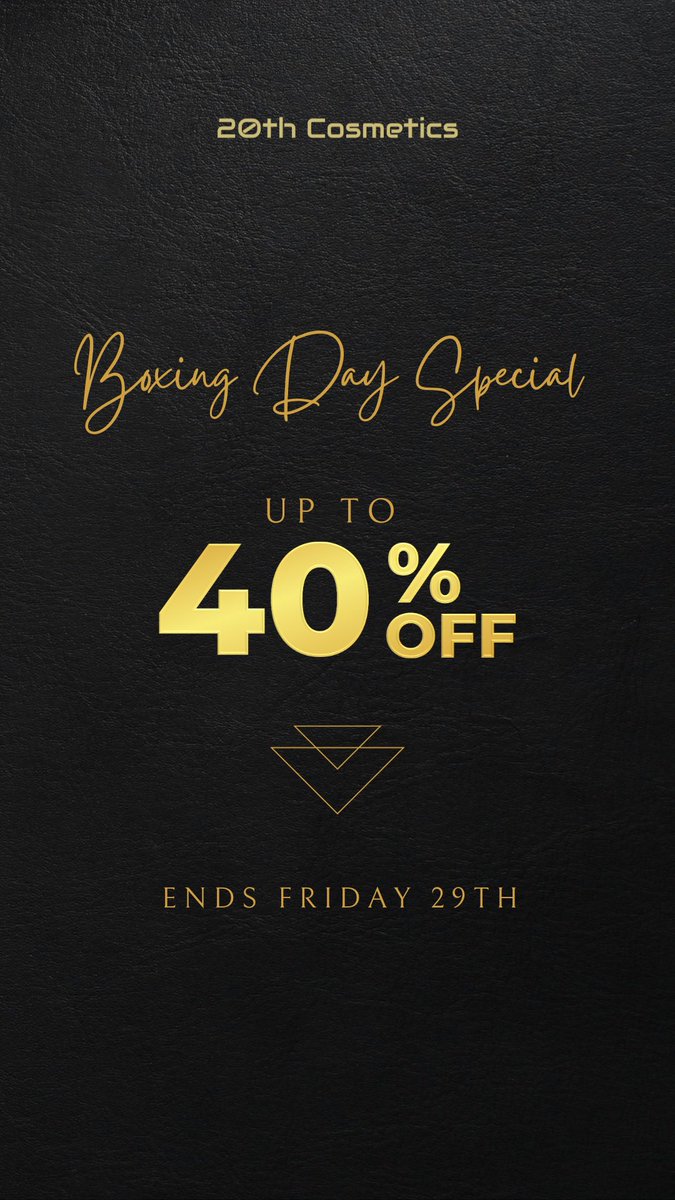 20thCosmetics's tweet photo. Last call for our Boxing Day sale! ⏰ 

Dive into our website now to snag your beauty essentials and simplify your beauty routine with our innovative, time saving, and easy to use beauty products. ✨

https://t.co/XMuXsQ8LSO 🤍

 #BeautySimplified #NewZealand #nz #makeupnz https://t.co/kvhfwFoHjL