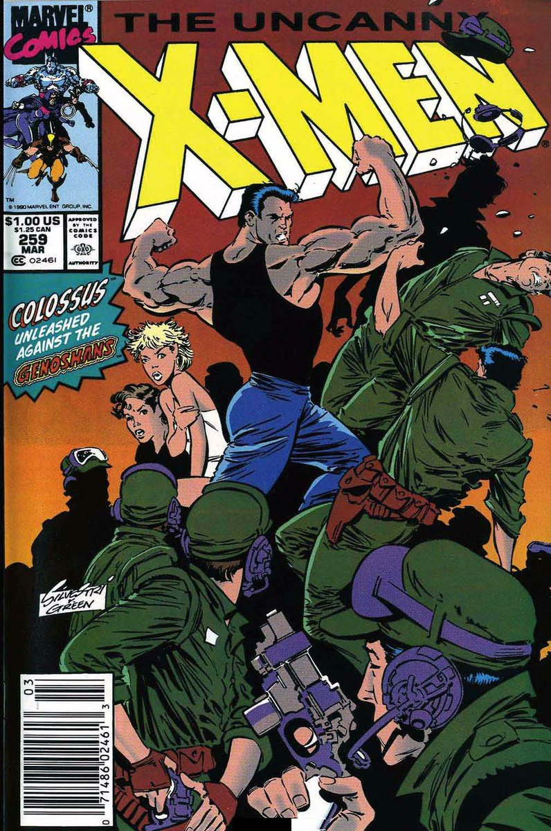 AustinGorton's tweet photo. Ranking #60YearsOfX Decades #3: 1990s
The #XMen reach their commercial zenith on the backs of superstar artists (and I begin reading their adventures) even as the creative quality starts to dip, and the franchise is asked to support a company in turmoil. #XMen60 https://t.co/ITBl245ivg