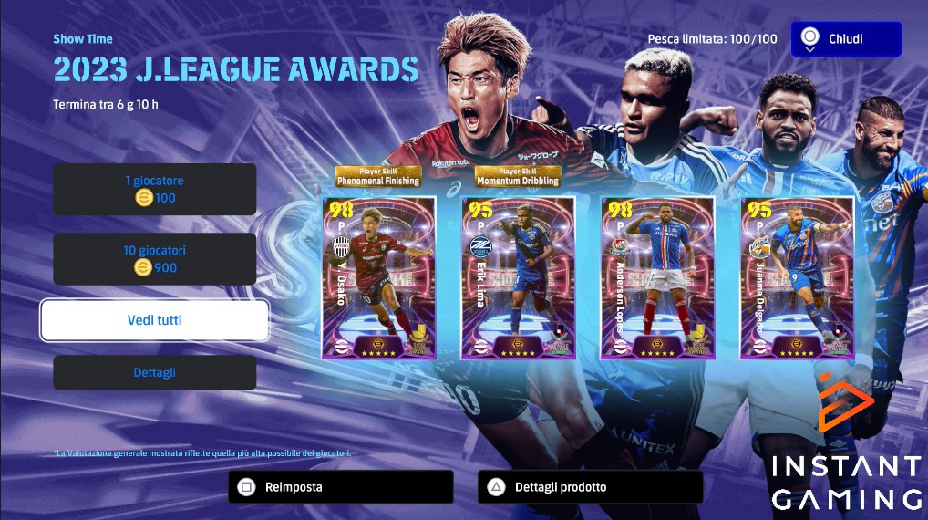 AlonsoGrayfox's tweet photo. J. League AWARDS π―π΅
My top 3 π’
Osako 98 π©
Lima 95 π©
Delgado 95 π©
To save your pocket and to support me check here β¬οΈ
https://t.co/sjKFkv9TqZ π
This pool can be a danger with these absurds boosts β οΈ
#eFootball2024 #efootball #twitchita #kickita #jleague https://t.co/LIyUovxmRc