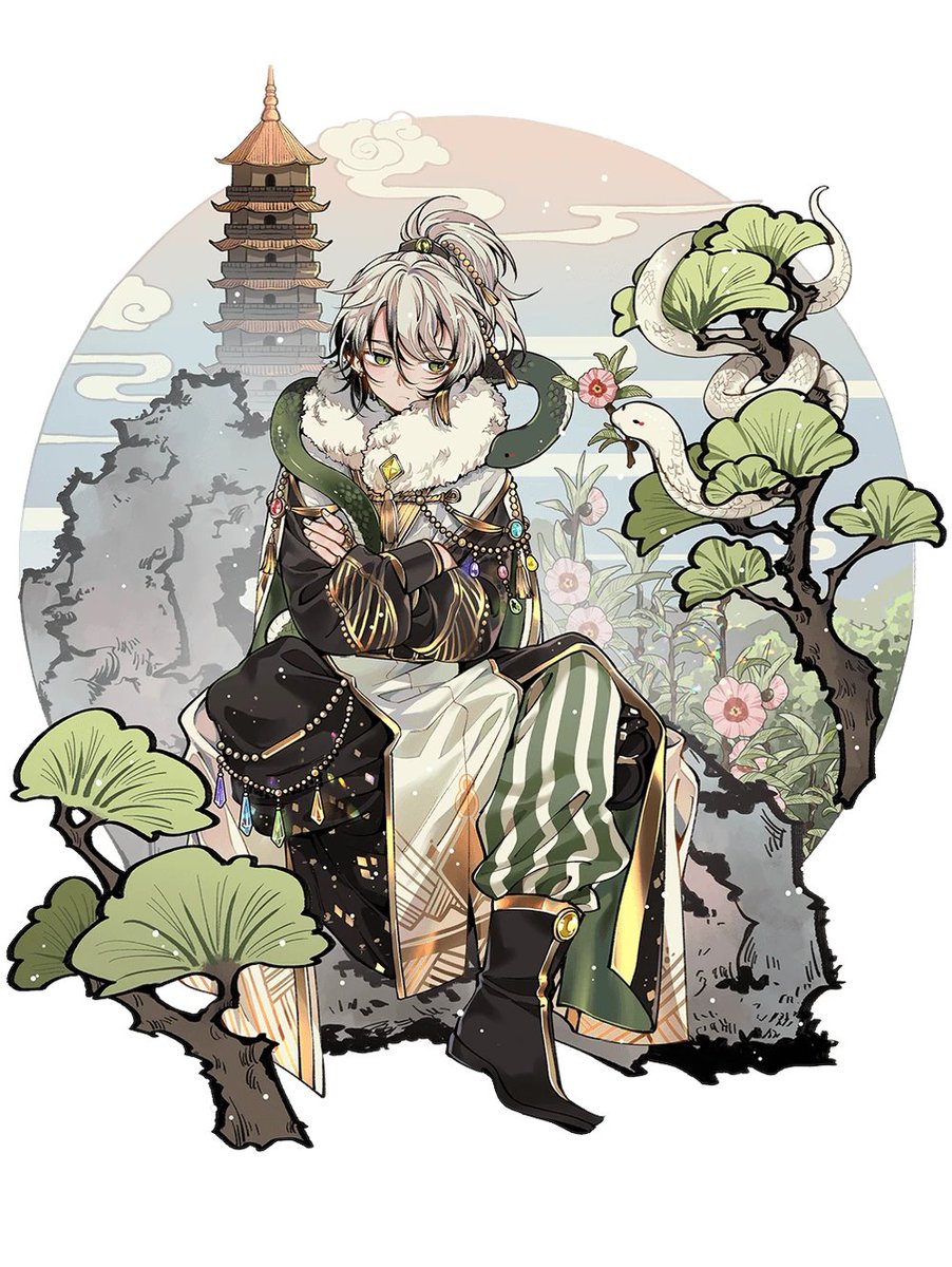 Food Fantasy character otd is Five Snake Soup!