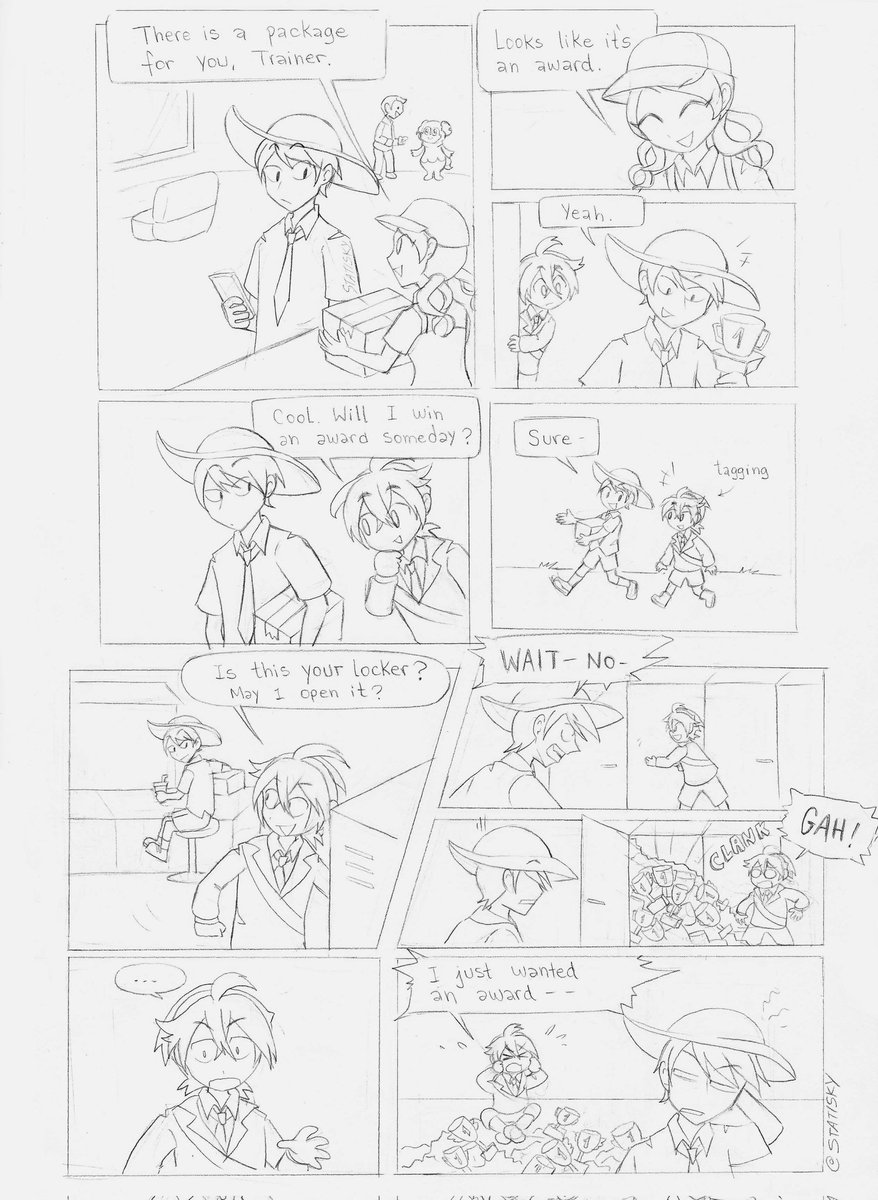 Kieran looks for an award
#PokemonScarletViolet