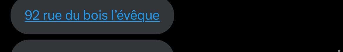 L’adresse de @LeLizst si jamais quelqu’un est au alentours