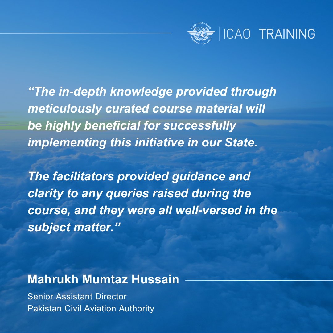 Access meticulously curated course material with our Civil Aviation Master Planning (CAMP) course. Register today to work with facilitators who are well-versed in the subject matter! bit.ly/49PNZWc #ICAOTraining #Aviation 📢📒
