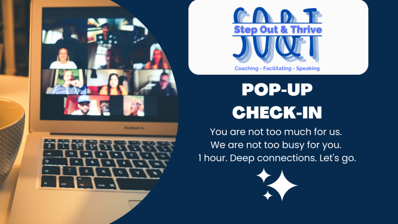 bethanyboring's tweet photo. Final one of the year! 
Join us for a Pop-Up Check-In in just 1 hour! It's a private, small group check-in live on Zoom. 

You are seen.
You are heard.
You are wanted.
See you soon! 

Get the invite link and more info here: https://t.co/YGO25K8bGs https://t.co/oMGGQqU0Wm