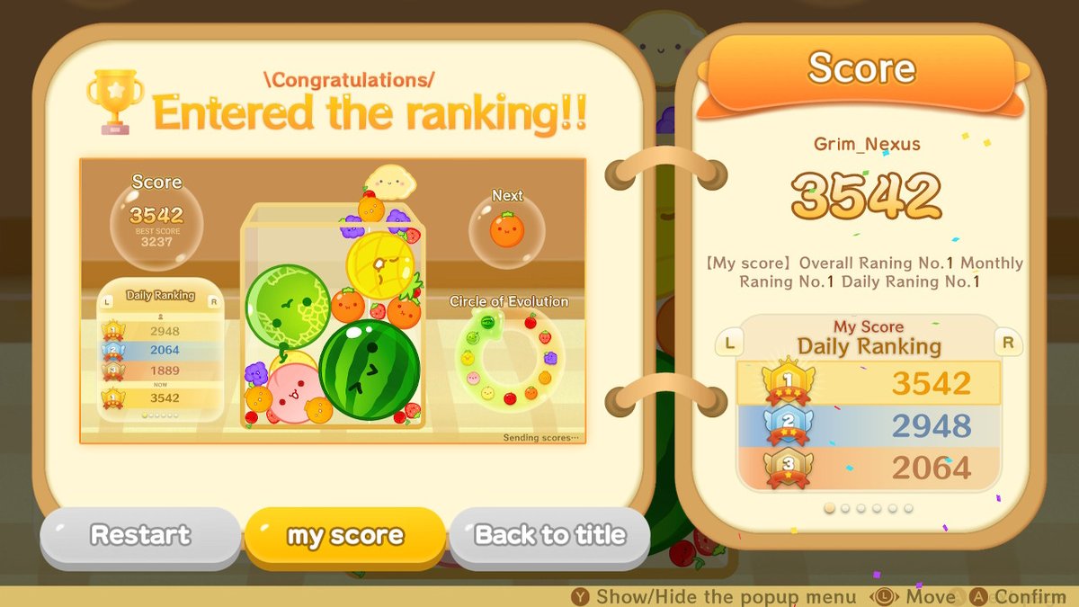 New high score! #NintendoSwitch