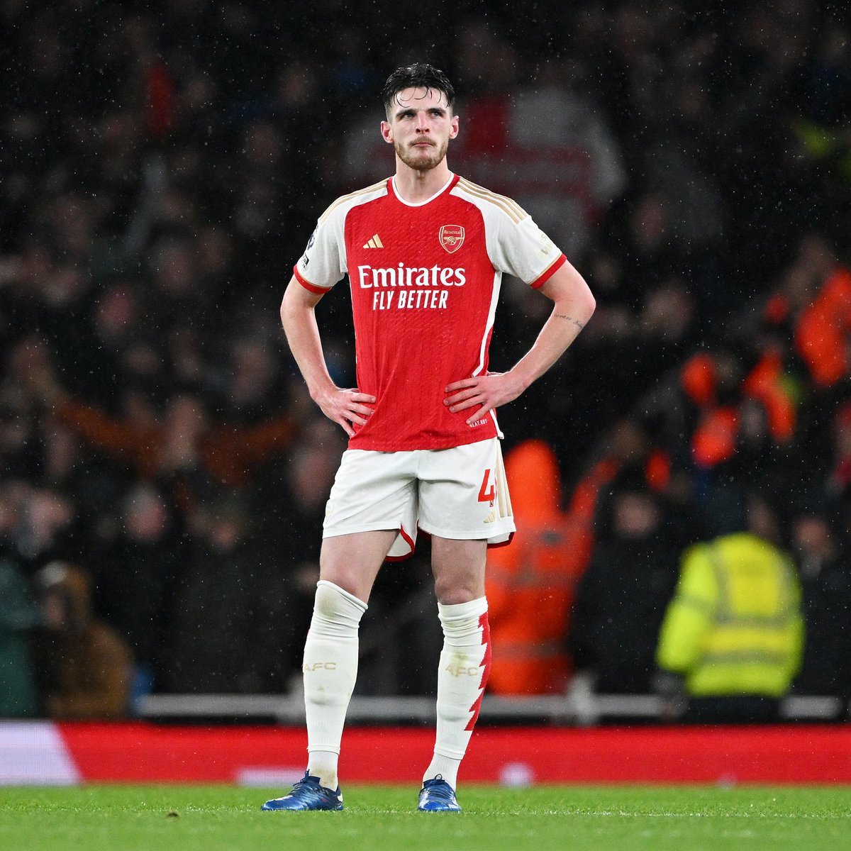 UberWestHam's tweet photo. Declan Rice since leaving:

West Ham 3-1 Arsenal
Arsenal 0-2 West Ham

⚒️ https://t.co/poWosAPLU1