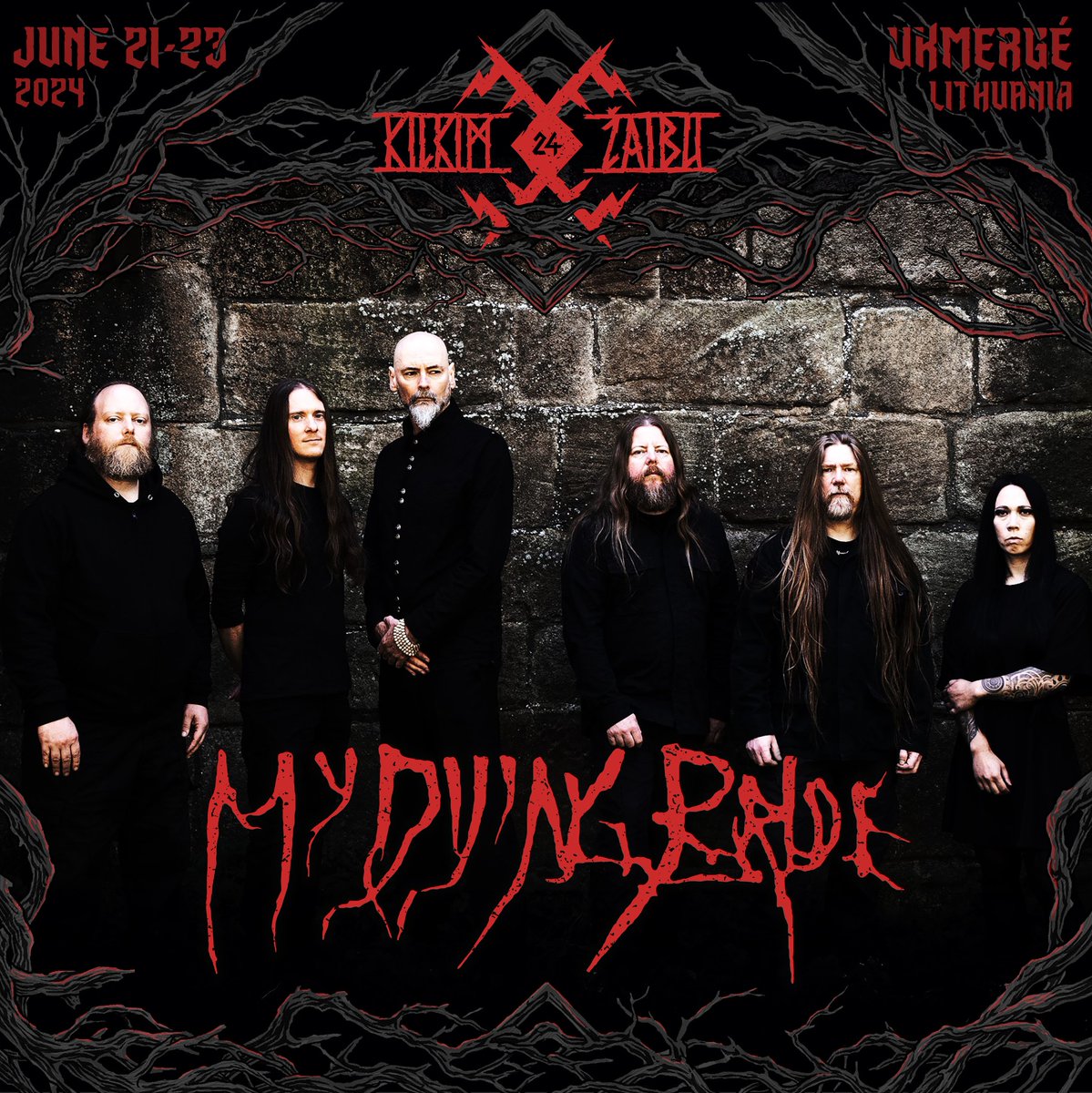 Official_MDB's tweet photo. Lithuania 🇱🇹 

We will be headlining @kilkim which is due to take place 21st-23rd June 2024. This will be our first time in Lithuania, you do not want to miss this. https://t.co/ULtUcp0Dau