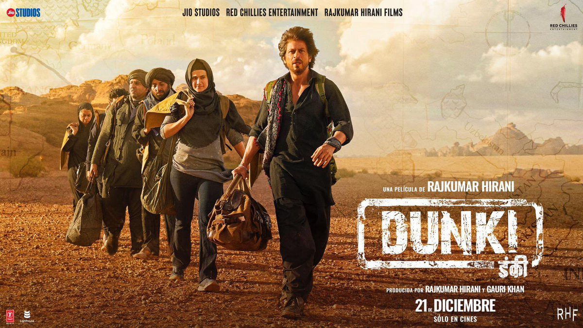 Bolly_BoxOffice's tweet photo. Breaking - #Dunki beats Hollywood mega release #AquamanAndTheLostKingdom &amp; #Wonka Owning #1 Spot at the United Kingdom Box Office. #ShahRukhKhan https://t.co/krfGPC5LeG