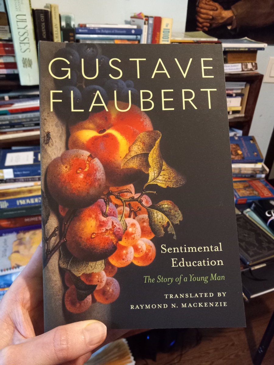 Look at this beauty. Grateful to have a double review essay on <a href="/rnmackenzie_ray/">Ray MacKenzie</a>'s new translation of Sentimental Education &amp; <a href="/nyrbclassics/">NYRB Classics</a>'s Letters of Flaubert forthcoming in <a href="/hedgehogreview/">The Hedgehog Review</a> . . .