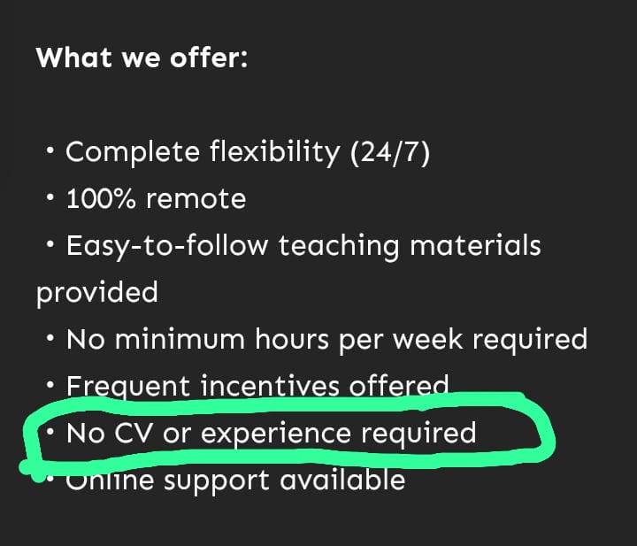 AbrahamOkah2's tweet photo. Remote Job Alert ⚠️
This is a special Job opening.
This Company ( Native Camp) is hiring an Online Tutor!
📌 No Experience or CV required to apply.
📌 100% Remote.
📌 ALL can Apply.
📌 Must be above 18.
📌 Pay in dollars.
Retweet &amp; Tag your friends.
Link: https://t.co/Hzh5hIa1F5 https://t.co/zqKFeFEpji