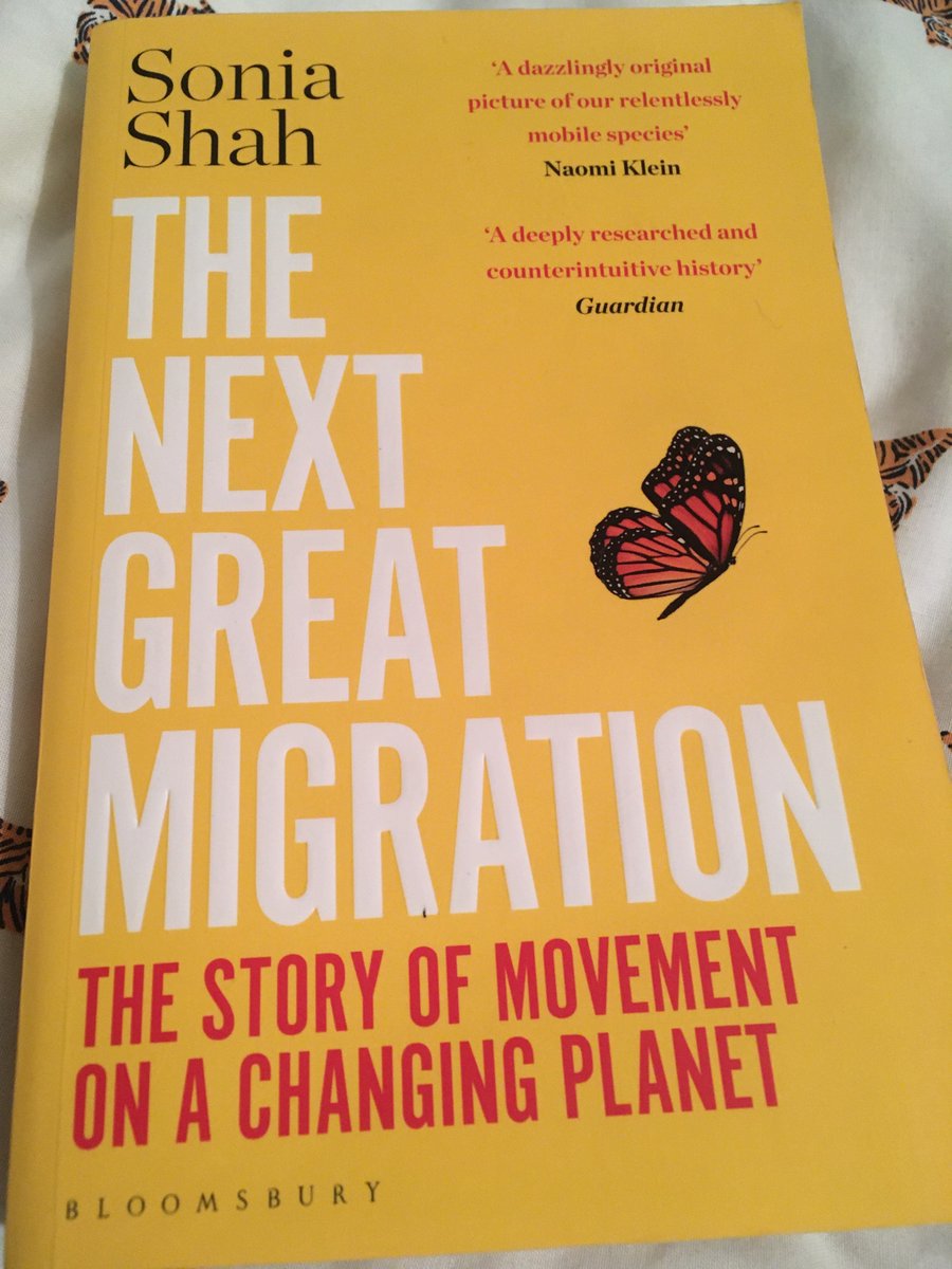 Migration is part of what makes us human & is to be celebrated not feared. ❤️ @soniashah’s voyage through the story of movement & her debunking of the many myths made in the past & present that are designed to divide. 🌍