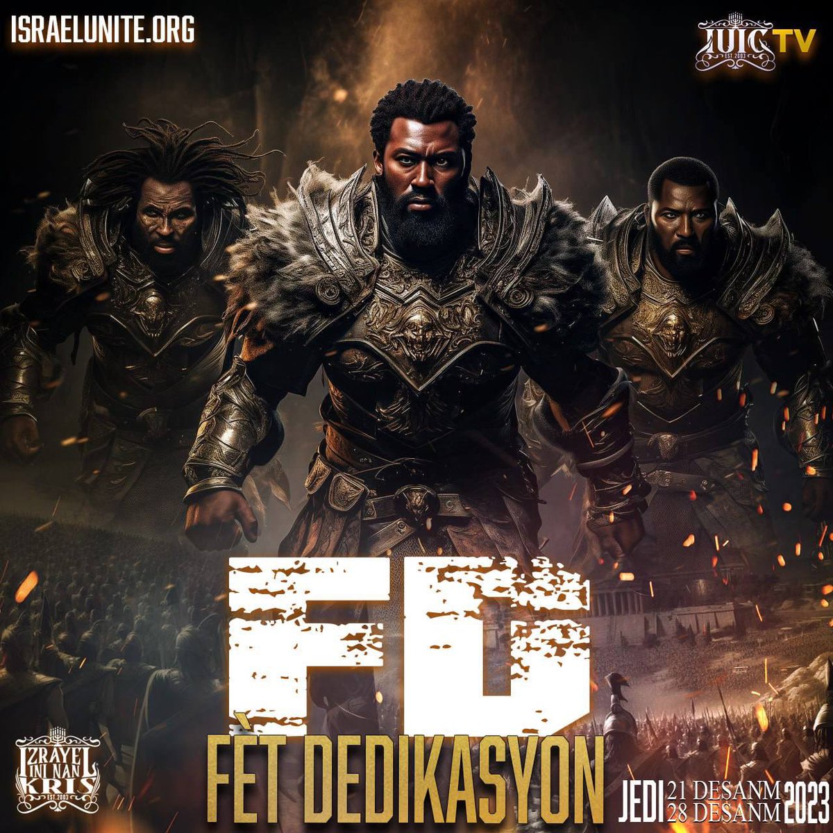 iuic_haiti's tweet photo. Vizite Sit Nou Nan💻👨🏾💻🖥️
🔴 https://t.co/fLP8ugZqTK
……………………………………….
Ba nou libète oubyen ba nou lanmò, pèsòn pat ka kanpe devan zansèt nou yo lè yo tap goumen pou Bondye nou!
#Libète #IUICHaiti🇭🇹 #IUIC #IUICTV #Unis #Goumen #Detwi #Bib https://t.co/vPI5R8aqK4