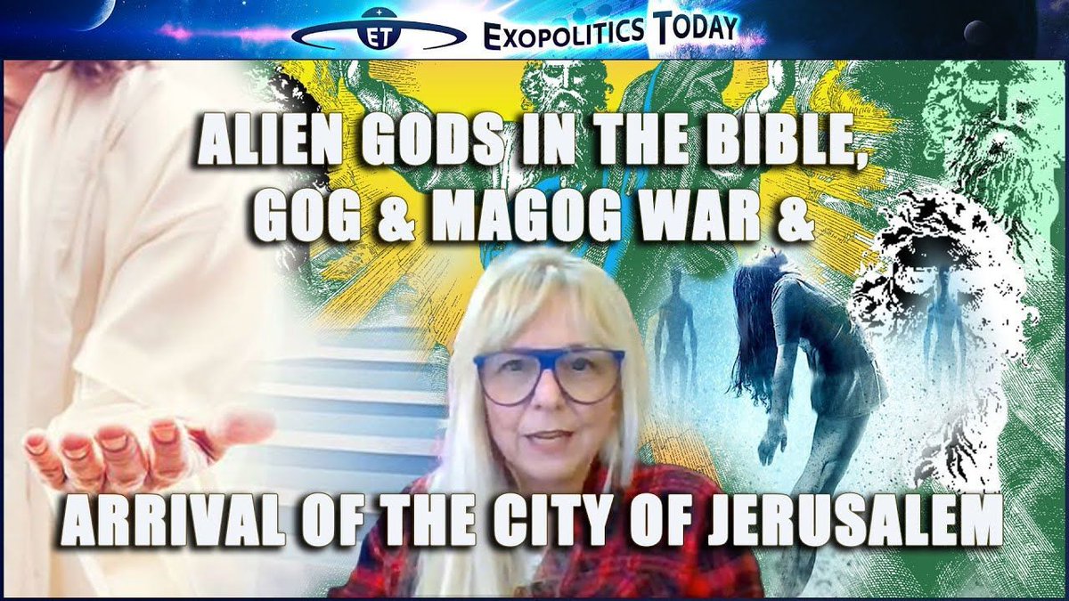 misteriosomundo's tweet photo. Dioses extraterrestres en la Biblia, guerra de Gog y Magog y llegada de la ciudad de Jerusalén https://t.co/yBOA4m5Vjf #exopolítica #atlántida #ciudaddejerusalén #exopolitics #gogymagog #israel #michaelsalla #navesnodriza #orientemedio #palestina #yeshua https://t.co/HzlQu37S6U