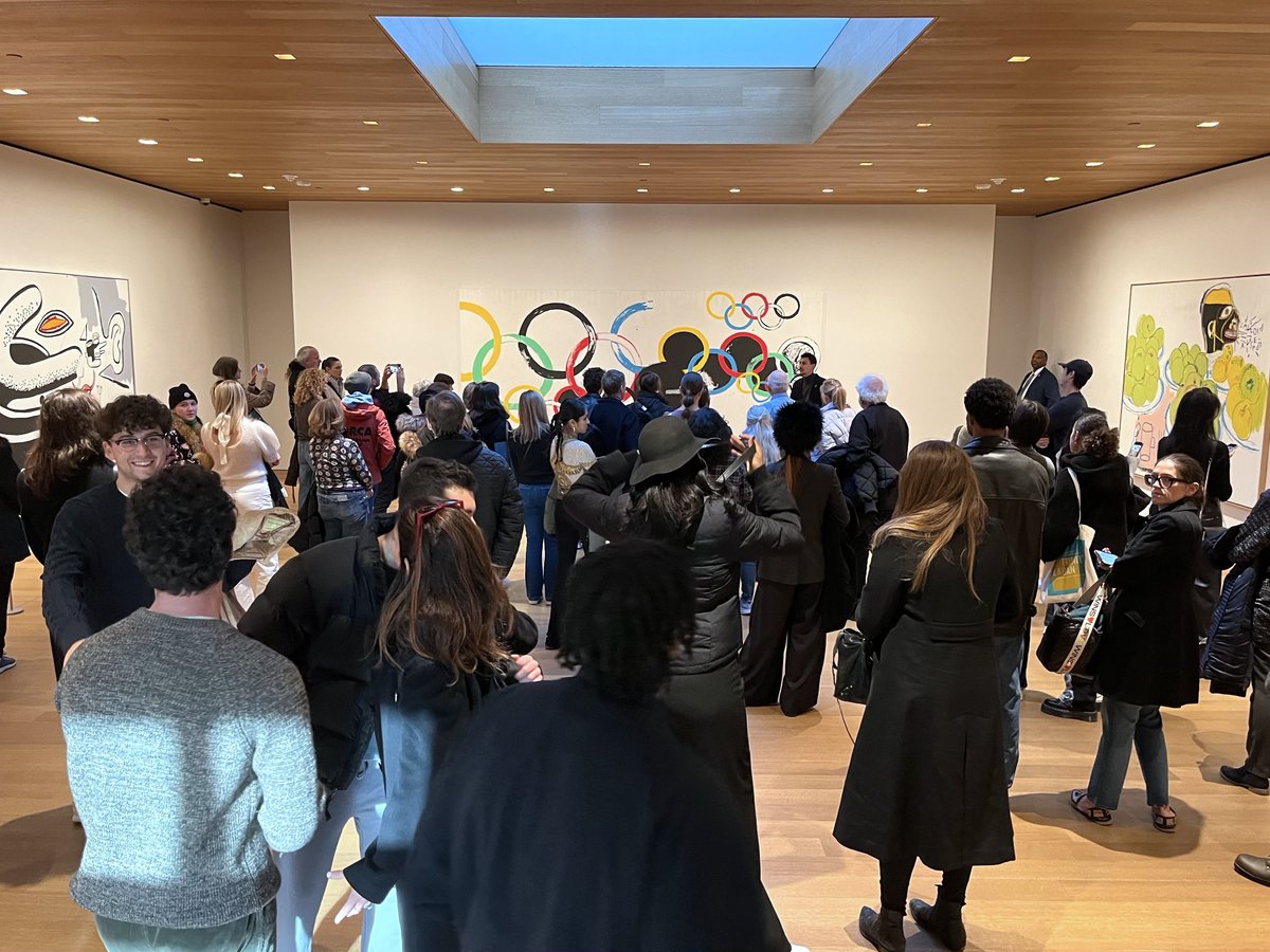 BrantFoundation's tweet image. Every Thursday at 2pm, join us for a docent-led tour of Basquiat X Warhol, showcasing the electrifying collaboration between these two artists✨
Don't miss this experience! 

Get your tickets: brantfoundation.org/tickets/

#BasquiatXWarhol #NYC