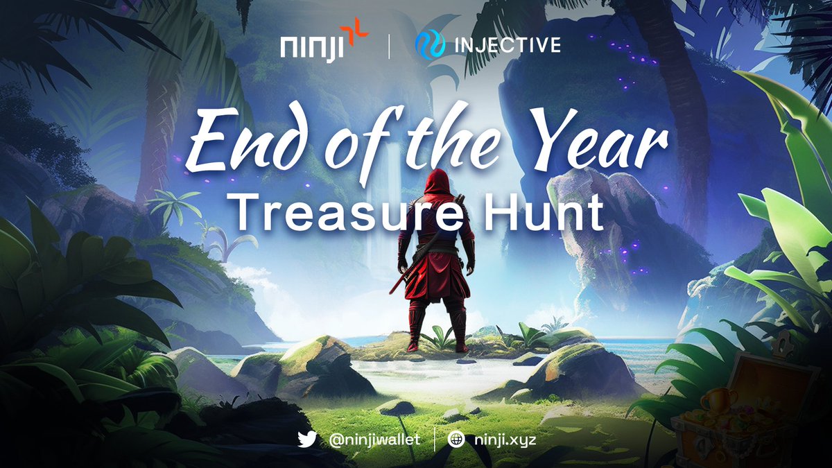 ninjiwallet's tweet photo. 🥷 Hey nINJas, curious about the next word in the Injective End of Year Treasure Hunt journey?

Uncover the secret key within the transactions in Ninji Wallet 🔑 Make sure you update the latest version!

⚔ Hint: Keep trying until you crack it! Happy hunting! https://t.co/bNWQYc6Hke