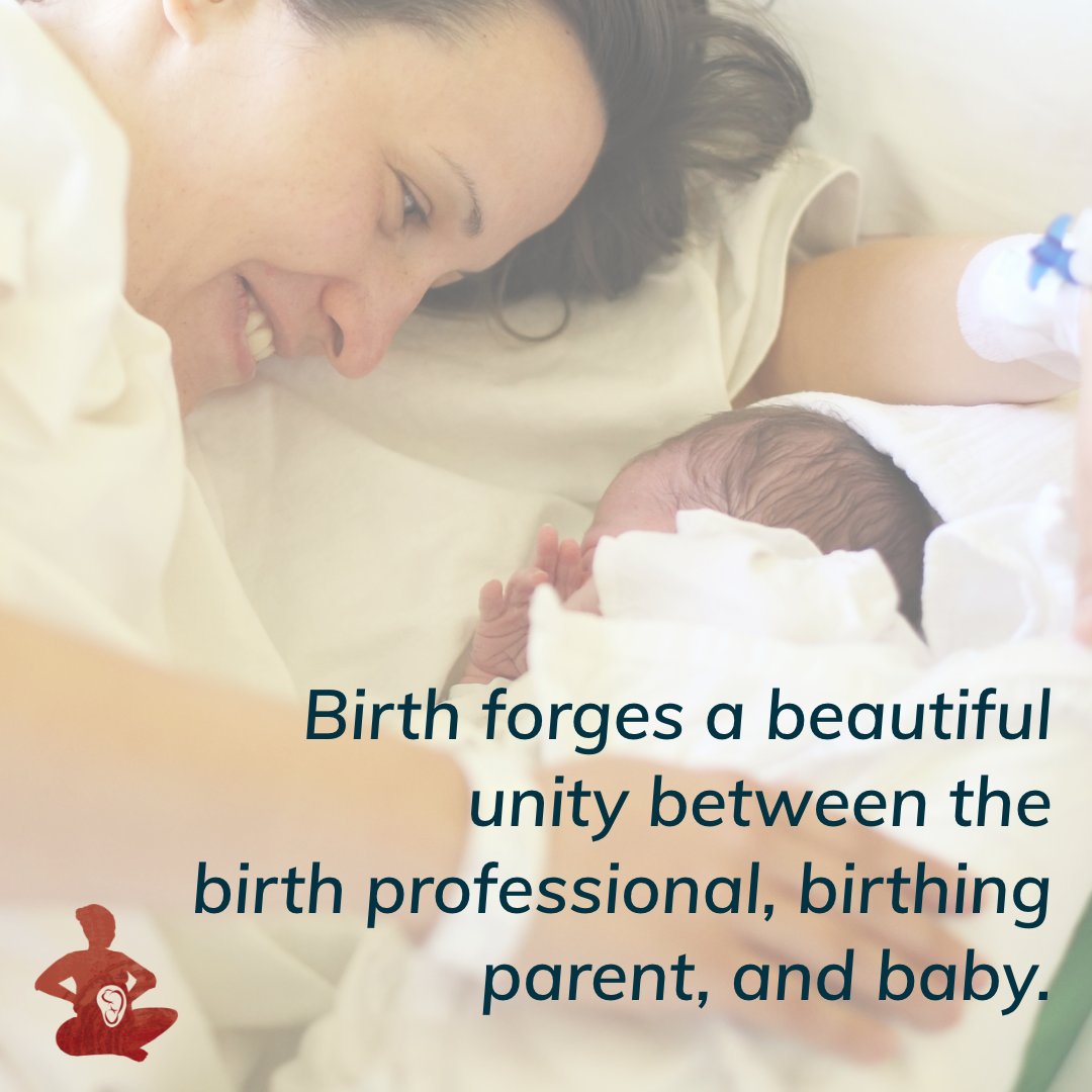Birth forges a beautiful unity between the birth professional, birthing parent, and baby. 
.
#pregnancyjourney #pregnancyhealth #prepareforbirth #firsttrimester #secondtrimester #thirdtrimester #weekbyweek #whattoexpect #expectantmom #firsttimeparent #havingababy #momtobe