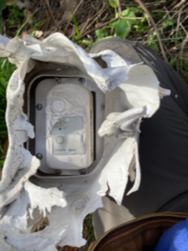 HOBODataLoggers's tweet image. #HOBOdataloggers are truly rugged!  Check out this incredible image of a HOBO MX2301A that not only survived a high-severity fire but also continued to collect valuable data! 🔥onsetcomp.com/mx2300 🚀 #DataSurvivor  #RuggedTechnology