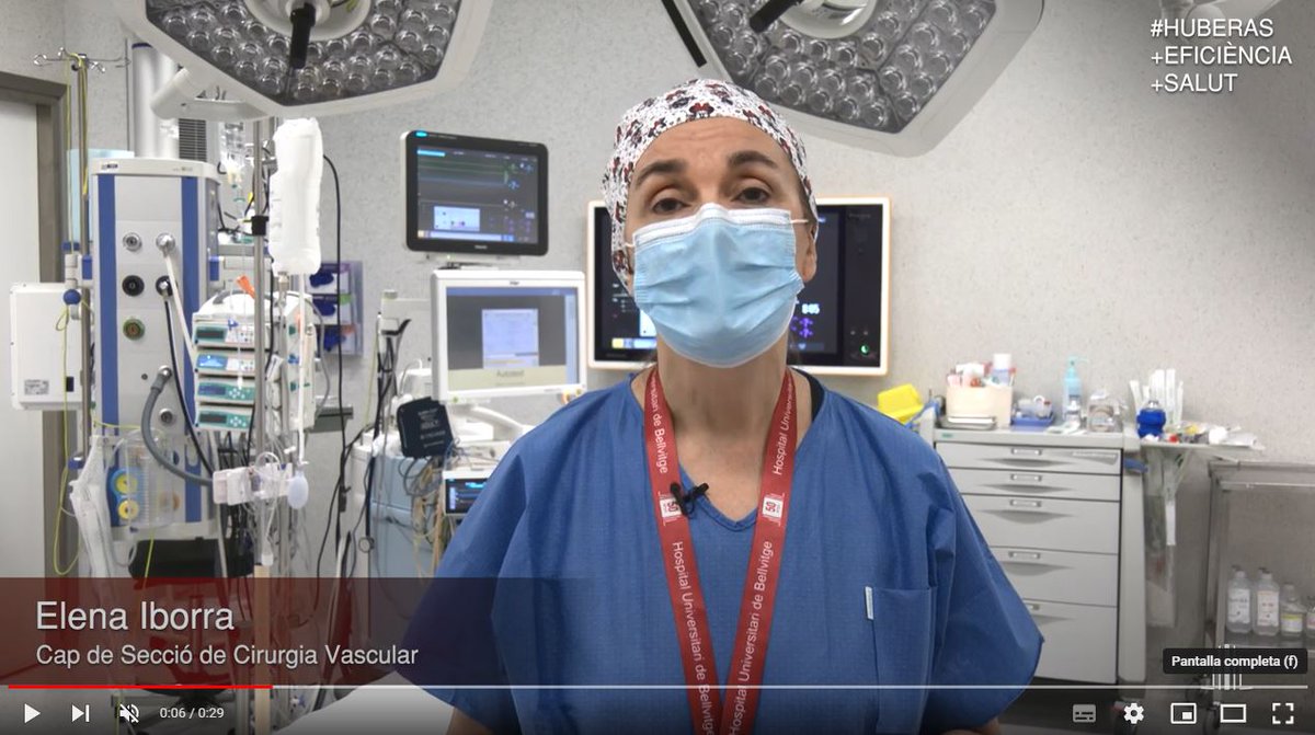 La Dra. Iborra, Cap de Secció de Cirurgia Vascular de l#hbellvitge, ens explica en què consisteix programa #HUBERAS. 
El seu gran objectiu és preparar al pacient per a la recuperació funcional, contribuint així a millorar els resultats postoperatoris.👌
🎥 bit.ly/3RvUncD