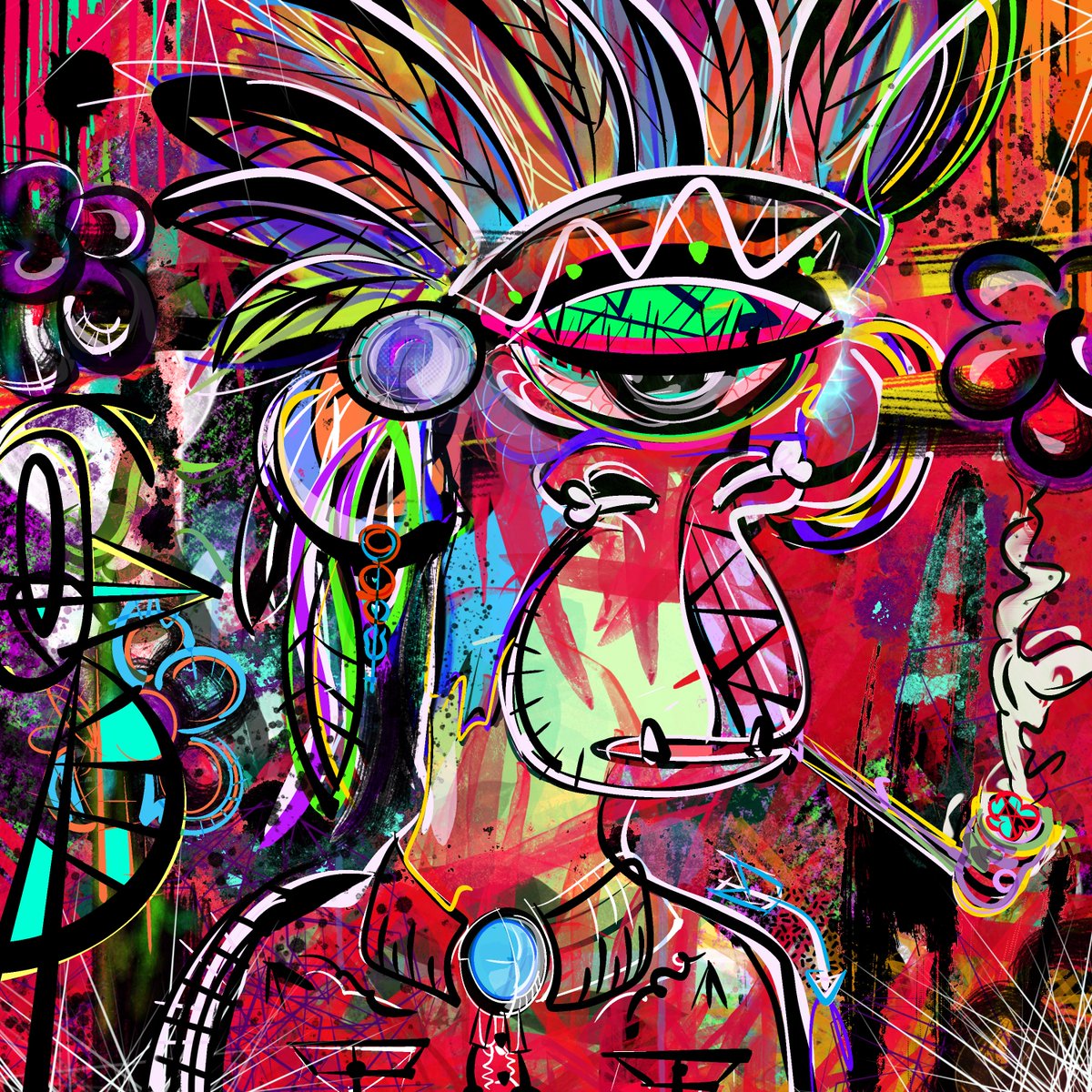 BR0THERWEST's tweet image. GMGM. #W3ST #ART #CAYC 
My Art. It’s different. I’m ok with that.