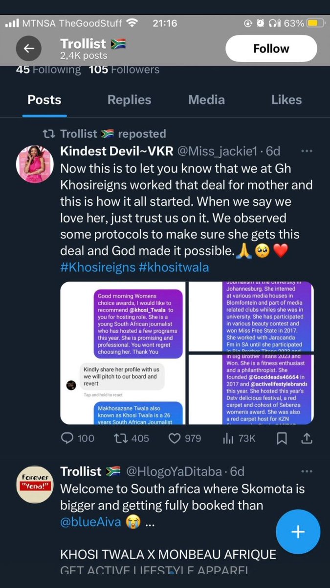 Guys,the same set of people who were saying Blue Aiva applied to be on that concert yesterday and that Beauty helped her apply,look at this😂😂😂So all those hosting was a results of begging?😂😂