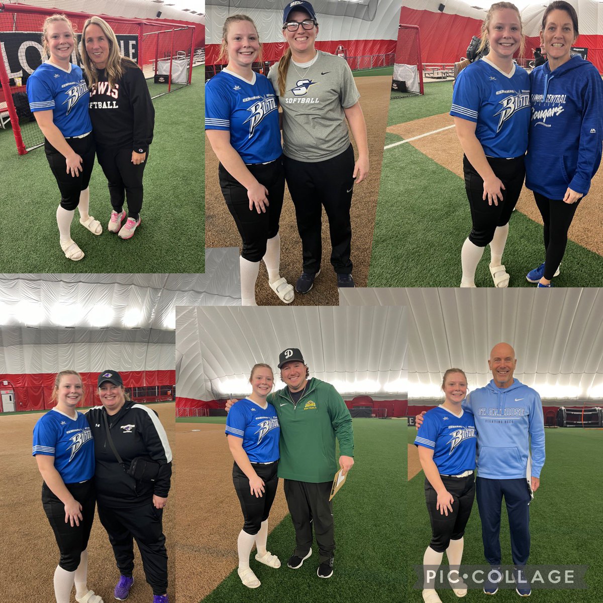 Had a great time at the Sluggers camp yesterday! Enjoyed the opportunity to learn more from amazing coaches! Thank you @SAUBeesSoftball @CoachBeckyPearl @MattCervantes13 @HDoty16 @Coach_Tarter @UIS_Softball