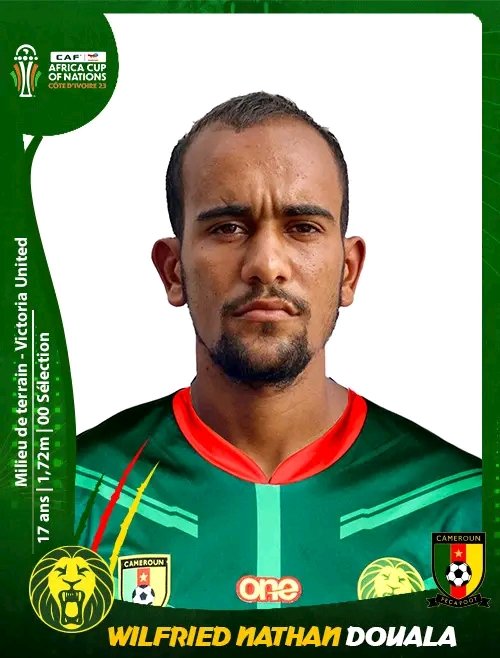 canchafc's tweet photo. POLÊMICA! A convocação de Camarões para a Copa das Nações Africanas veio com uma surpresa, é Wilfried Douala que compete pela liga local e tem 17 anos. Alguns torcedores começaram então a suspeitar da idade do jogador tendo por base as suas fotos. https://t.co/TgnUArztDg