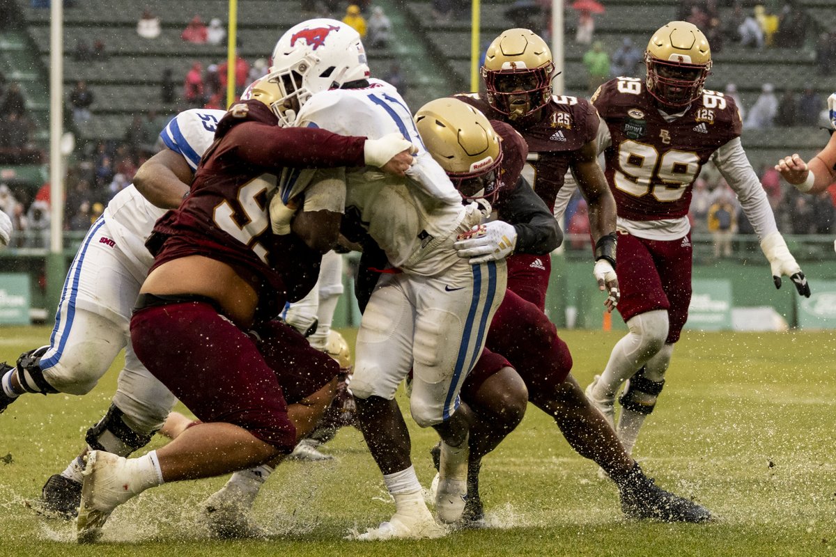 It's #BowlSeason in Boston. @BCFootball | @SMUFB