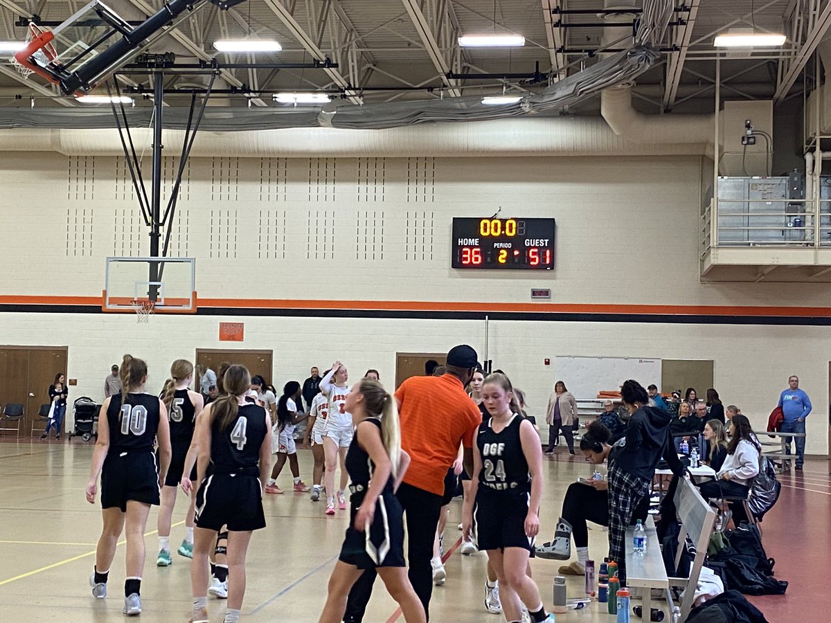 JV with a 51-36 win over DGF!