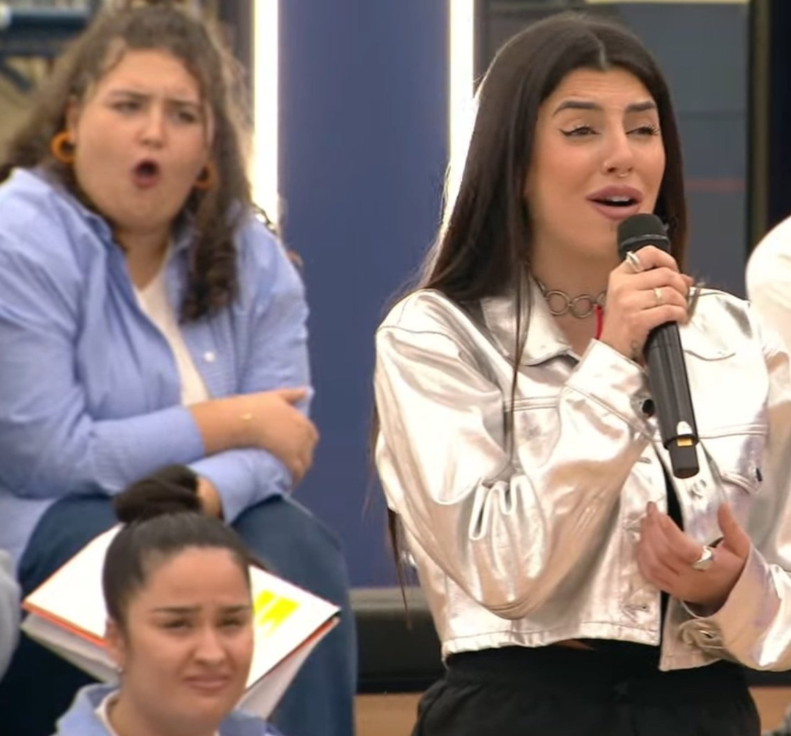 La cara de Bea cuando Naiara canta... Bea es España #OTDirecto28D