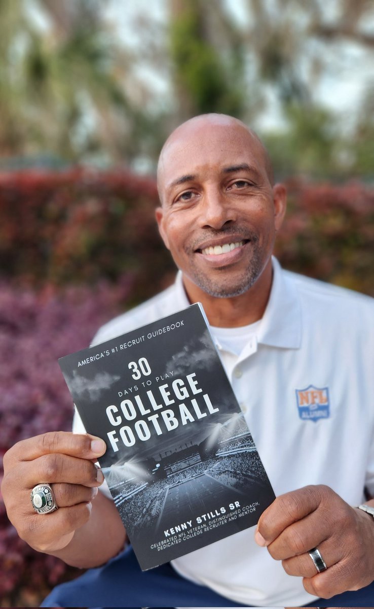 Elite Recruits HQ (@eliterecruitshq) on Twitter photo '30 Days to Play College Football,' encapsulates years of experience and dedication, offering a roadmap to aspiring college football stars. A testament to his passion for the game and commitment to guiding the next generation. #KennyStillsSr #FootballMentor #recruiting <a href="/KstillsR/">Ken Stills</a> '30 Days to Play College Football,' encapsulates years of experience and dedication, offering a roadmap to aspiring college football stars. A testament to his passion for the game and commitment to guiding the next generation. #KennyStillsSr #FootballMentor #recruiting <a href="/KstillsR/">Ken Stills</a>