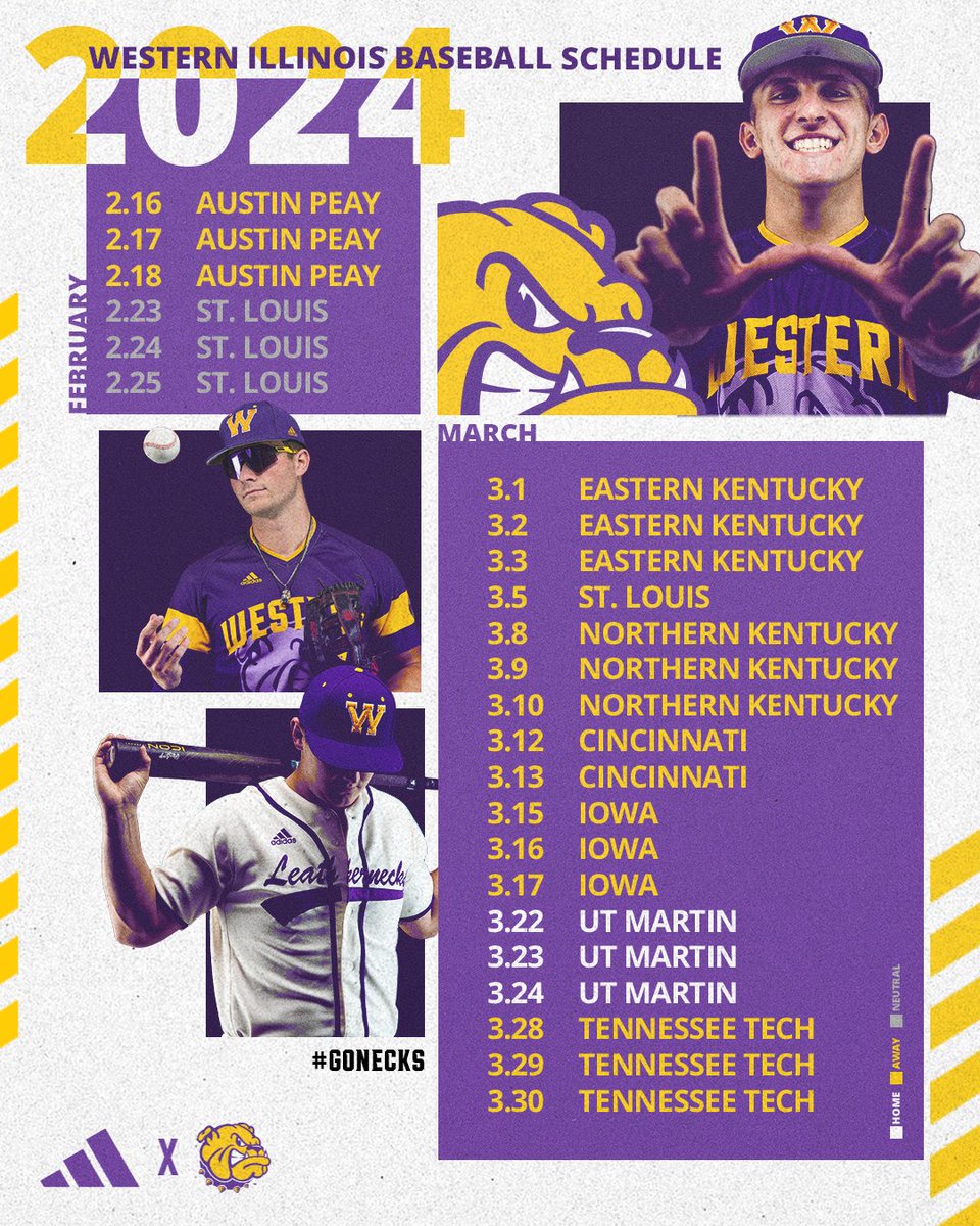 Mark Your Calendars 📅

The 2024 schedule is upon us.

#GoNecks | #OneGoal