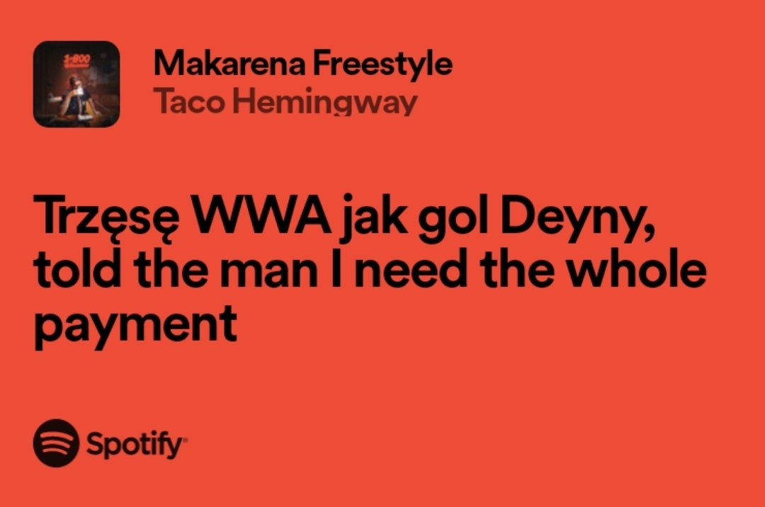 gniechotek's tweet photo. Taco Hemingway x piłka nożna (kluby, piłkarze, trenerzy) - thread 

Pomoc eksperta piłkarskiego: @luckydiceik ❤️ https://t.co/orVTY4p4y5