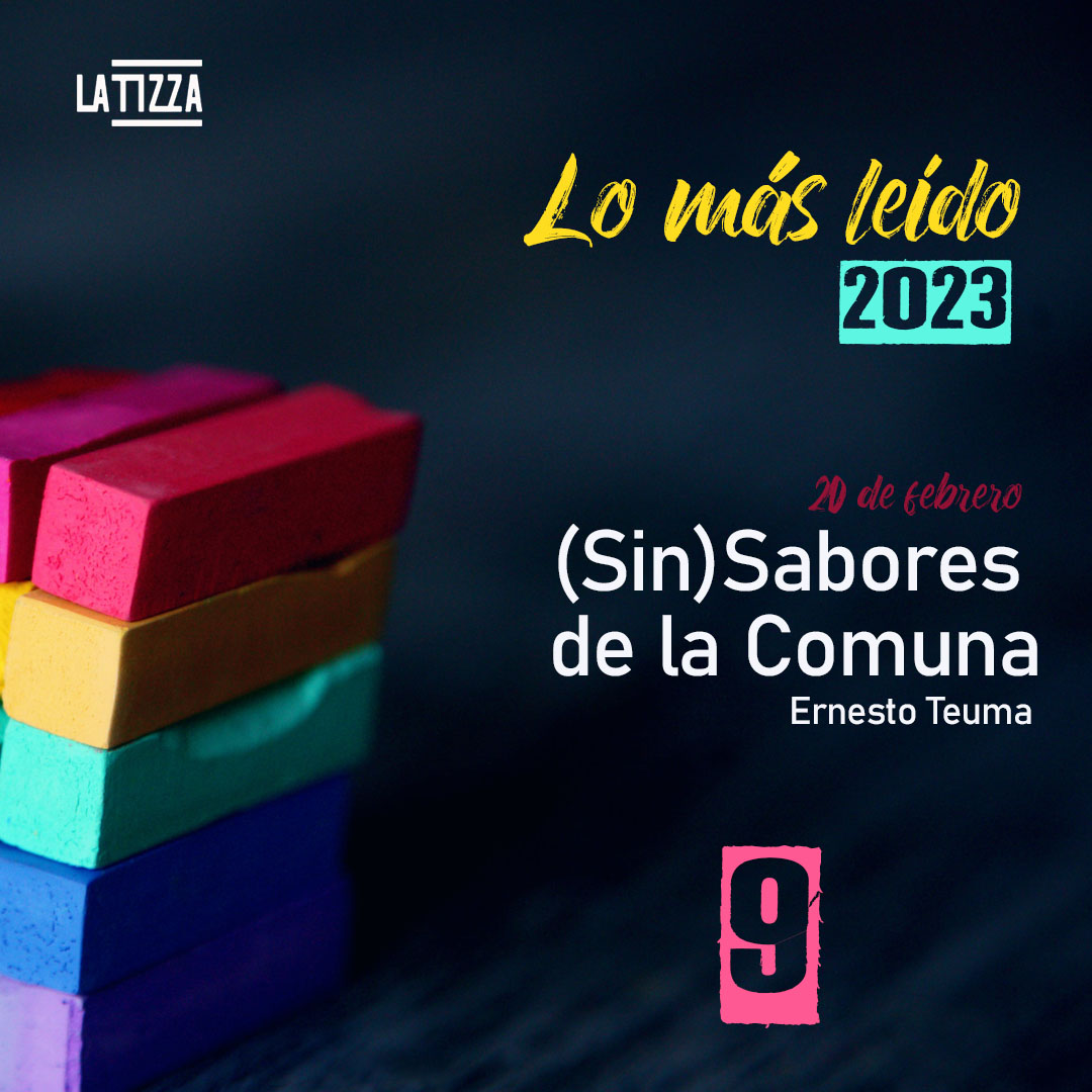 ¿Qué pasó con La Comuna? ¿Qué sabores dejó? Las valoraciones de Ernesto Teuma en torno a los saldos que dejó ese espacio, se incluyen dentro de #LoMásLeído en #LaTizza2023 Lee el texto aquí l1nq.com/x1OUI