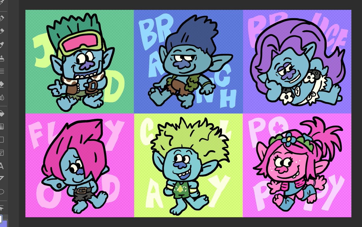 I wanna make some trolls stuff… 
