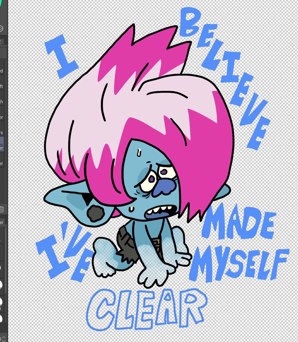 I wanna make some trolls stuff… 