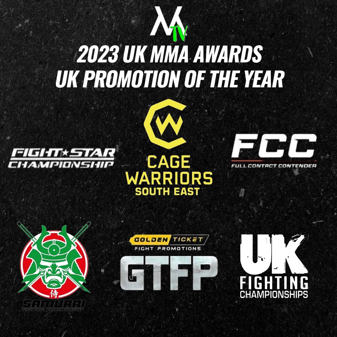 🚨 VOTE FOR 2023’s UK MMA PROMOTION OF THE YEAR! 🚨

UK promotions went all in during 2023 providing athletes with platforms to showcase their abilities &amp; fans a place to enjoy the sport we love so much! 🔥 

VOTE YOUR WINNER BELOW! ⬇️

(If voting 'Other' please specify the