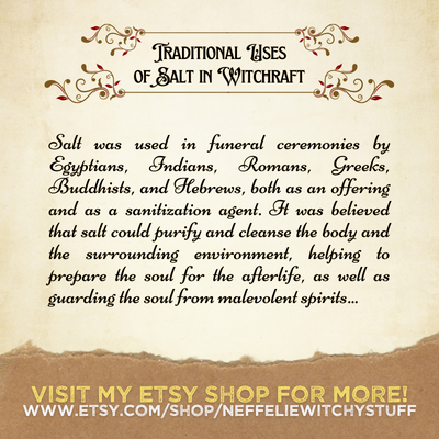 NeffeliesStuff's tweet photo. #wicca #witchcraft #witchtwt #bookofshadows #witchesoftwitter #grimoire #magick #Occult #witches #pagan #saltmagick #magicksalt #witchessalt
⭐⭐⭐
Printable SALT MAGICK for Book of Shadows / Grimoire
https://t.co/6MLqT8JDQM https://t.co/nKhZkhQEXL