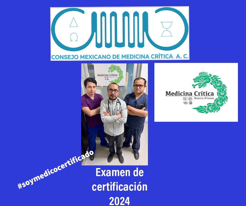 ConMexMedCrit's tweet photo. #soymedicocertificado https://t.co/ABfNCdT8yj