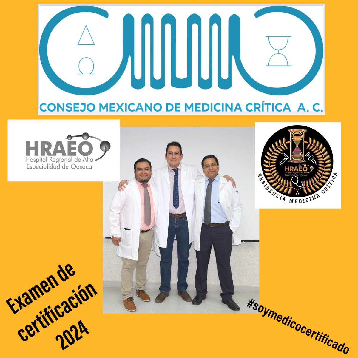 ConMexMedCrit's tweet photo. #soymedicocertificado https://t.co/ABfNCdT8yj