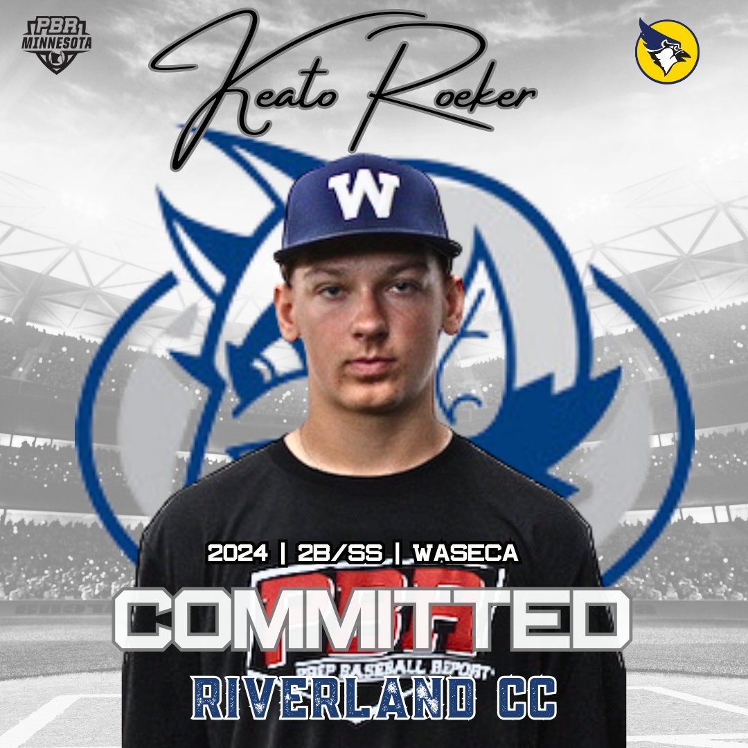 Prep Baseball Minnesota (@prepbaseballmn) on Twitter photo 🎓𝐂𝐨𝐦𝐦𝐢𝐭𝐦𝐞𝐧𝐭 𝐖𝐚𝐭𝐜𝐡🎓
Keato Roeker (2024, 2B/SS, <a href="/WasecaBaseball/">Waseca Varsity Baseball</a>) commits to Riverland CC.
👤 loom.ly/ln1EiH8
Keato Roeker x <a href="/RiverlandCC/">Riverland Community College</a> 🎓𝐂𝐨𝐦𝐦𝐢𝐭𝐦𝐞𝐧𝐭 𝐖𝐚𝐭𝐜𝐡🎓
Keato Roeker (2024, 2B/SS, <a href="/WasecaBaseball/">Waseca Varsity Baseball</a>) commits to Riverland CC.
👤 loom.ly/ln1EiH8
Keato Roeker x <a href="/RiverlandCC/">Riverland Community College</a>