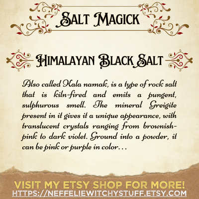 NeffeliesStuff's tweet photo. #wicca #witchcraft #witchtwt #bookofshadows #witchesoftwitter #grimoire #magick #Occult #witches #pagan #saltmagick #magicksalt #witchessalt
⭐⭐⭐
Printable SALT MAGICK for Book of Shadows / Grimoire
https://t.co/6MLqT8JDQM https://t.co/pjj72QGzBf