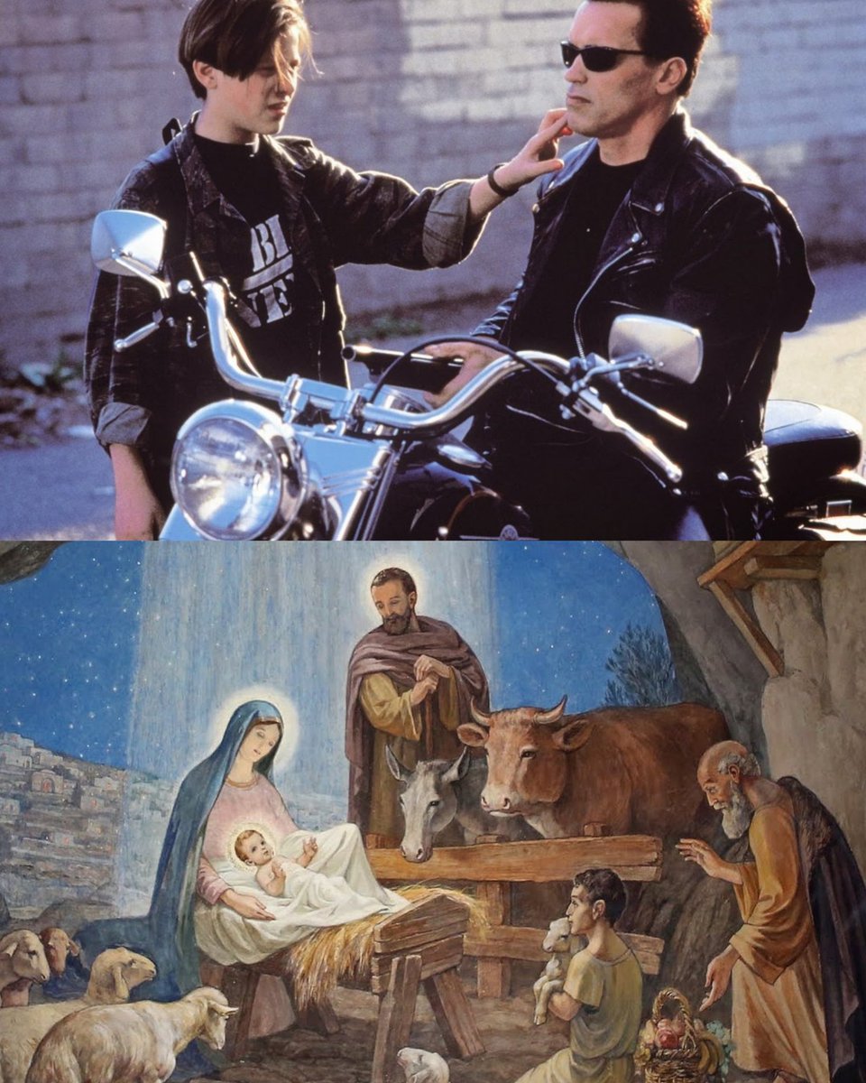 A propos Świąt: zauważyliście, że Terminator to chrześcijański film?

- Sarah Connor rodzi zbawiciela świata (na początku jest ona archetypem dziewicy)
- że urodzi zbawiciela zwiastuje jej Terminator, maszyzna/żołnierz z przyszłości
- żołnierzami Boga są anioły, mówi się nawet o