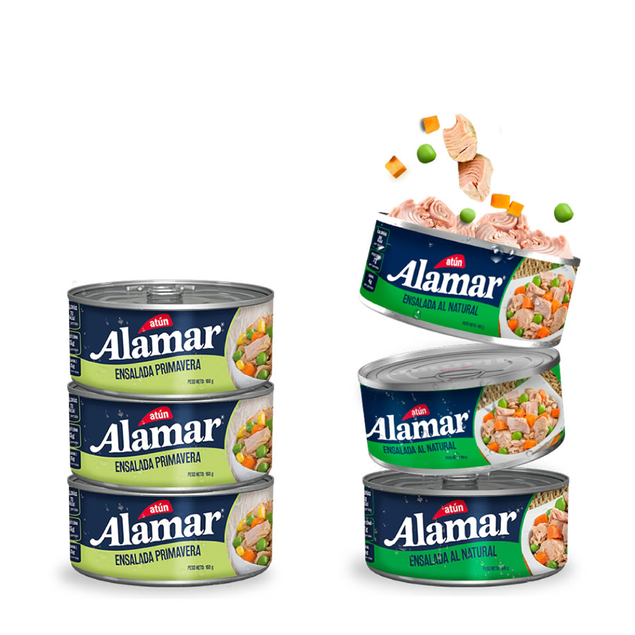 XPost1A's tweet photo. No más atún Van Camps. Compren mejor el atún Alamar que es más rico. https://t.co/P8PIT0OfJT