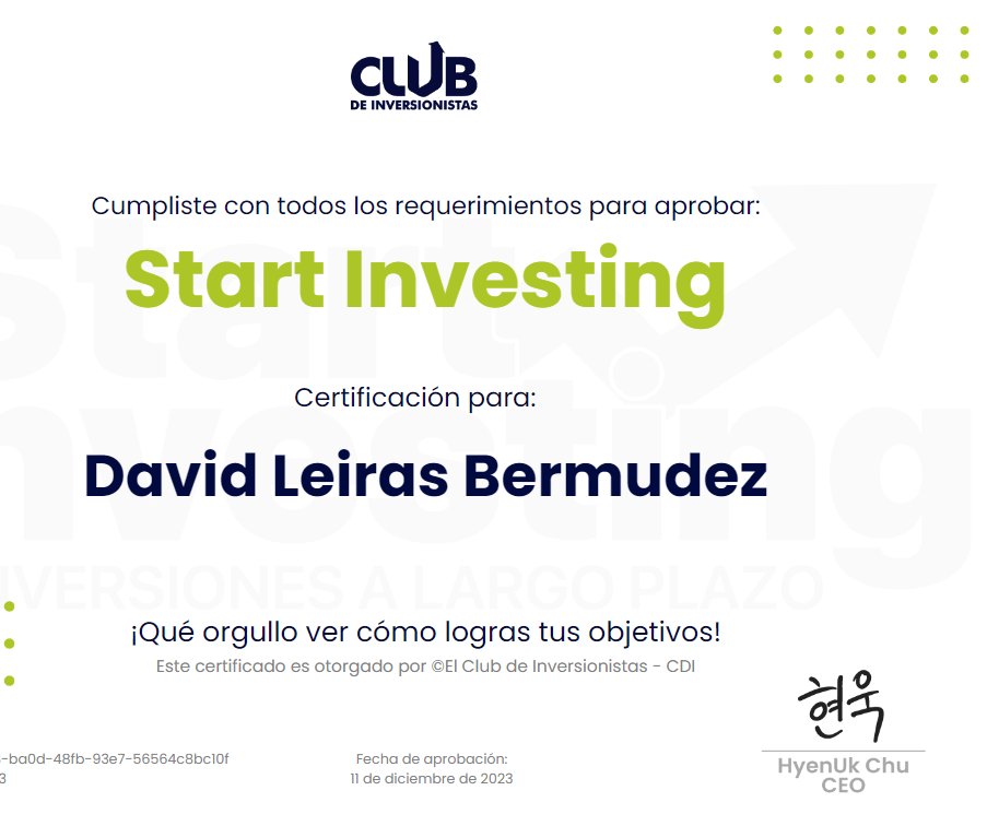 mckanigham's tweet photo. Continuamos con el proceso @somoscdi @HyenukChu. 
# Start Investing
¡¡100% recomendable!! https://t.co/HThApbAB0E