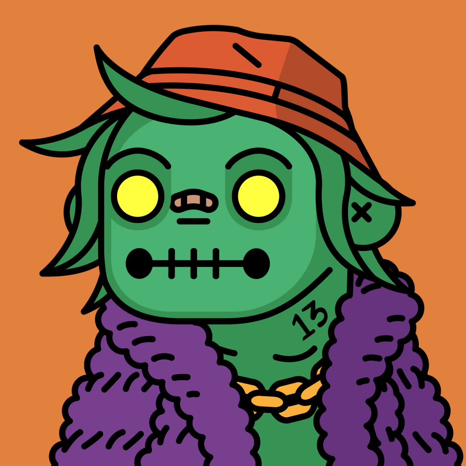 Had to grab this Suns-themed purple fur <a href="/Deadfellaz/">Deadfellaz</a> especially since it’s number represents the best year ever 😜 #1987 #DeadFellaz #Horde 💚🧟