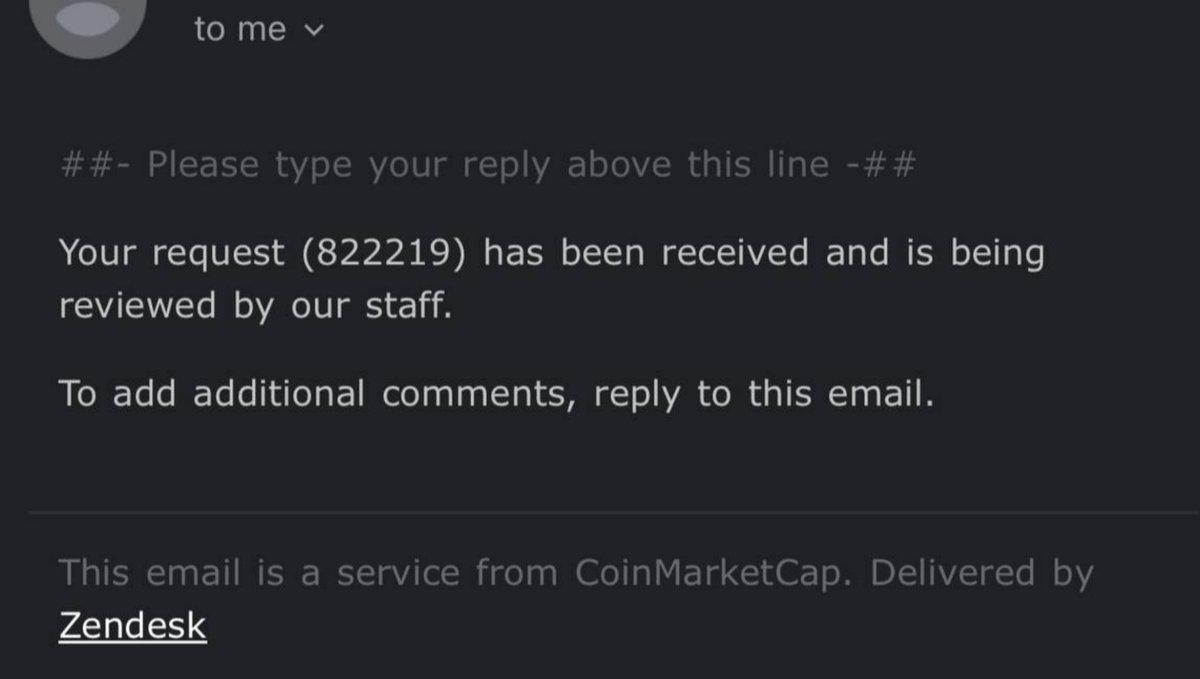 MUEREHTEPROJECT's tweet photo. yo @CoinMarketCap . 

We have just submitted our listing with reference #822219. 

Looking forward and cheers ! https://t.co/8uCxcsOoDF