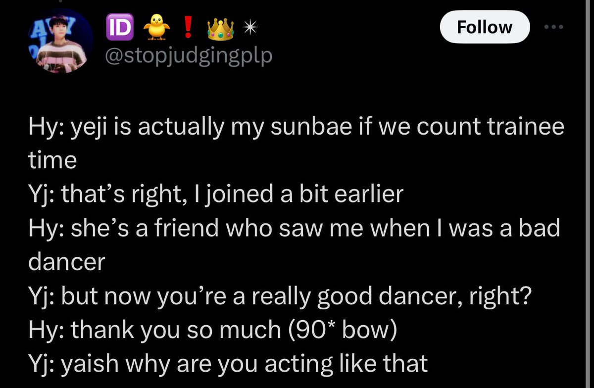 Yeji and Hyunjin are such a sibling / best friends duo 😭 they are so cute am loving all the bts moments between them